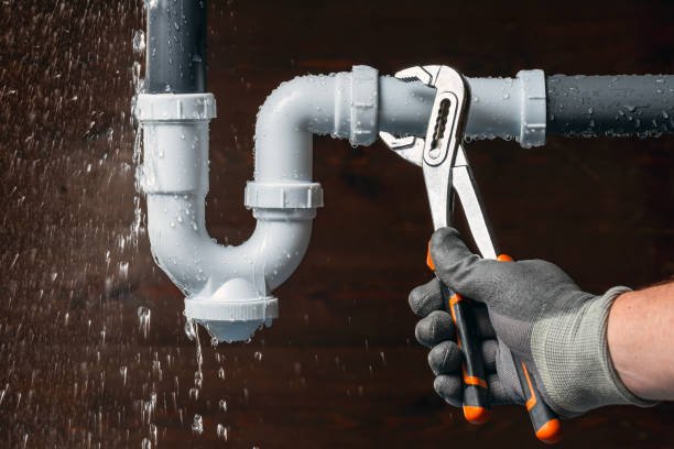 Professional Leak Detection technician working in Antrim, NH